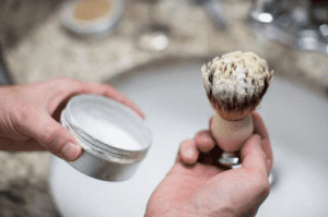 Preparing shaving cream