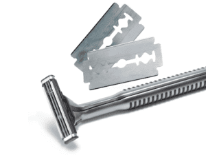 razor blades are stainless steel