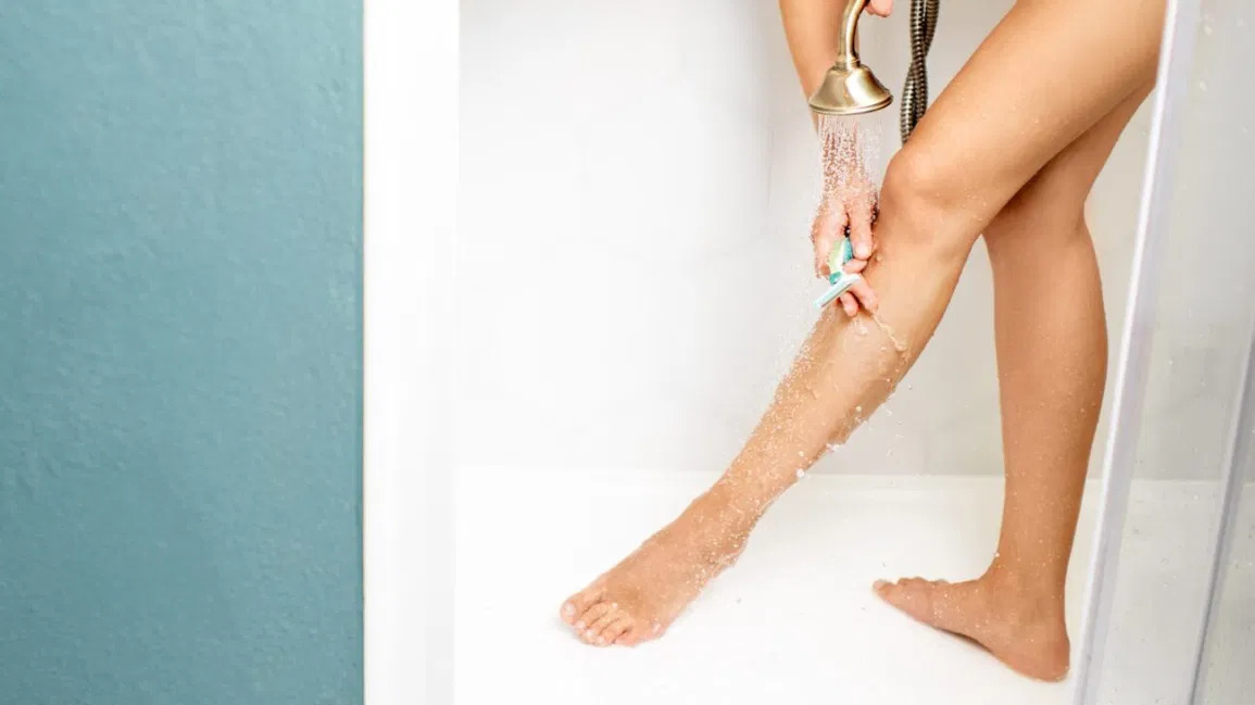 You can shave your legs in the shower. 