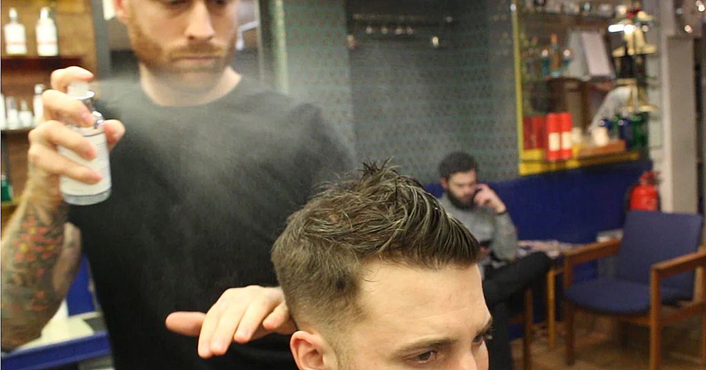 Is it important to apply alcohol after a haircut?